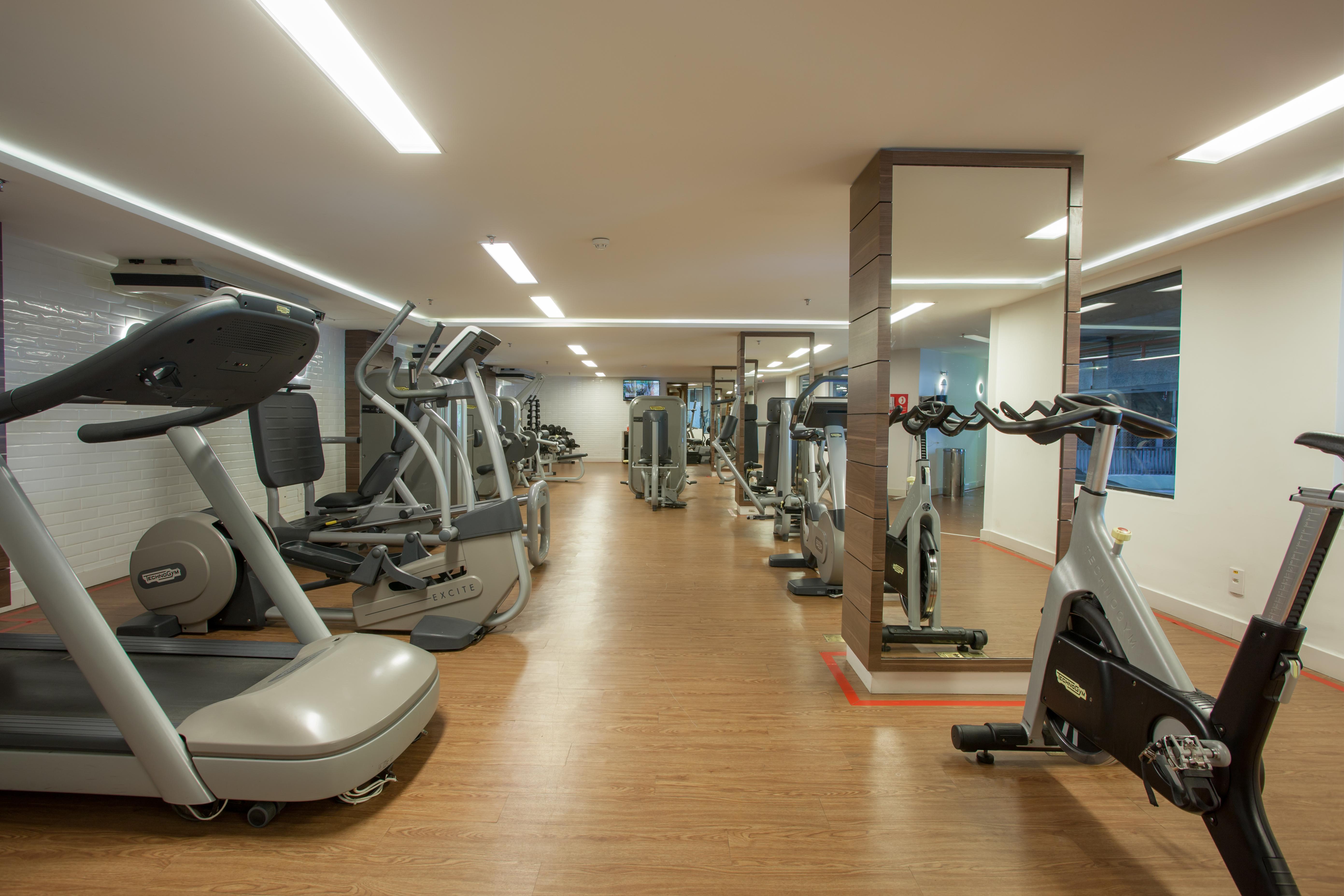 Wish Hotel Da Bahia Σαλβαντόρ Εξωτερικό φωτογραφία The gym at the hotel