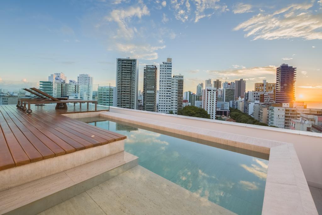 Wish Hotel Da Bahia Σαλβαντόρ Εξωτερικό φωτογραφία View from the rooftop pool