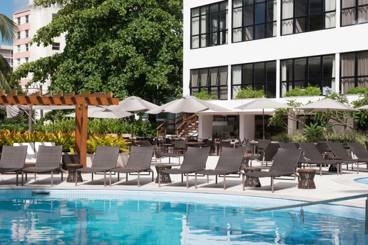 Wish Hotel Da Bahia Σαλβαντόρ Εξωτερικό φωτογραφία The hotel's pool